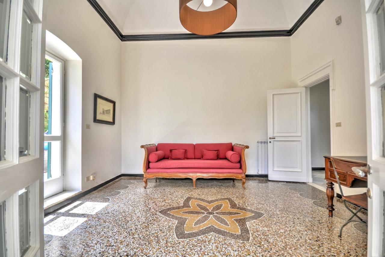 Villa Riviera Rapallo - 5 Min Walking From Beach Bagian luar foto