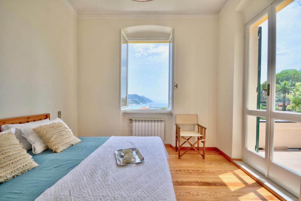Villa Riviera Rapallo - 5 Min Walking From Beach Bagian luar foto